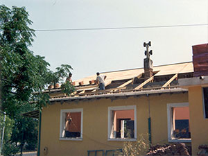 Reconstruction works in Olinthos Area