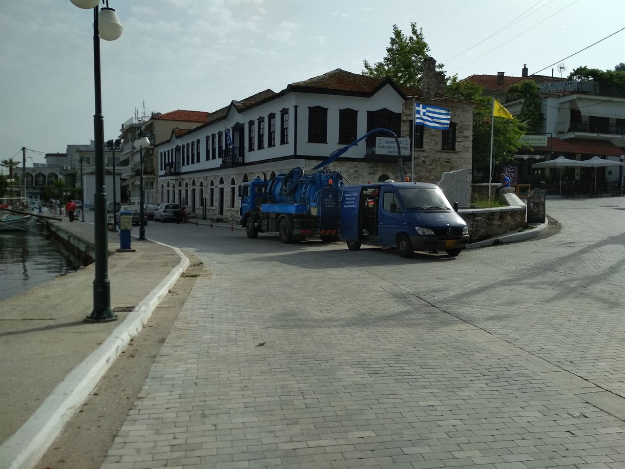 Καθαρισμός, βιντεοσκόπηση Δικτύων και συντήρηση αντλιοστασίων Θάσου